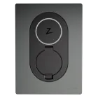 Zaptec GO - Voorzijde kap - Rock Grey